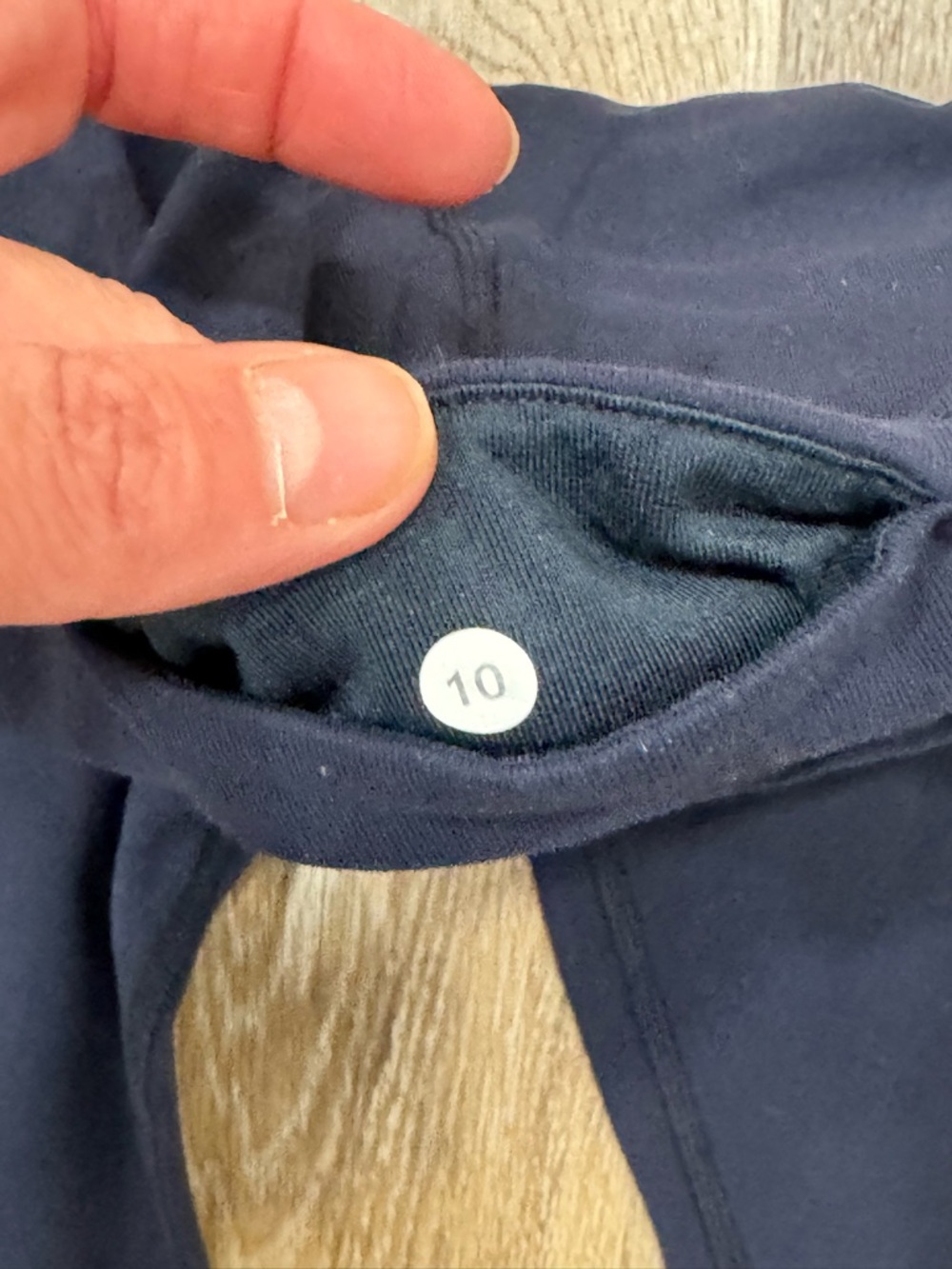 Tall Lululemon Navy High-Waist Leggings - Picture 3 of 5